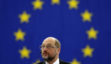 Ex-Parlamentspräsident Martin Schulz diskutiert in Chemnitz