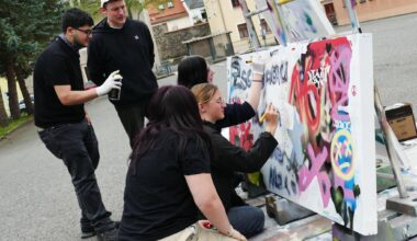 Zschopauer Schüler werden zu Graffiti-Künstlern