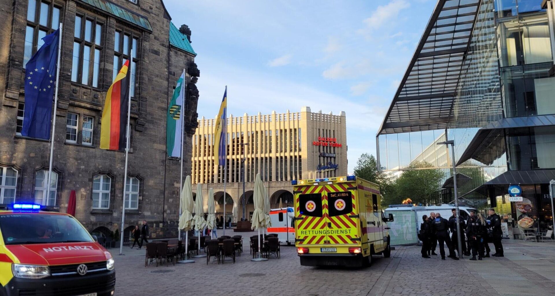 Streit zwischen zwei Gruppen eskaliert