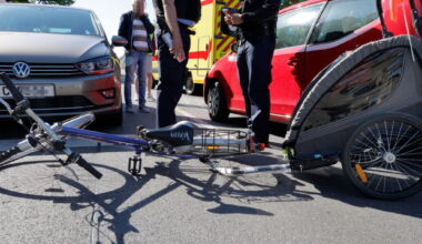 Unfall auf der Zschopauer Straße in Chemnitz: Radfahrerin schwer verletzt