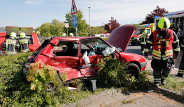 Kind (2) bei Unfall am Chemnitz Center verletzt