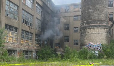 Feuer in einstigen Chemnitzer Wanderer-Werken