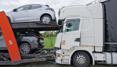 Autobahn Richtung Dresden voll gesperrt