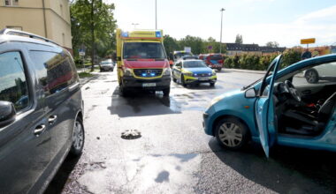 Unfall in Chemnitz: Carl-von-Ossietzky-Straße zeitweise gesperrt
