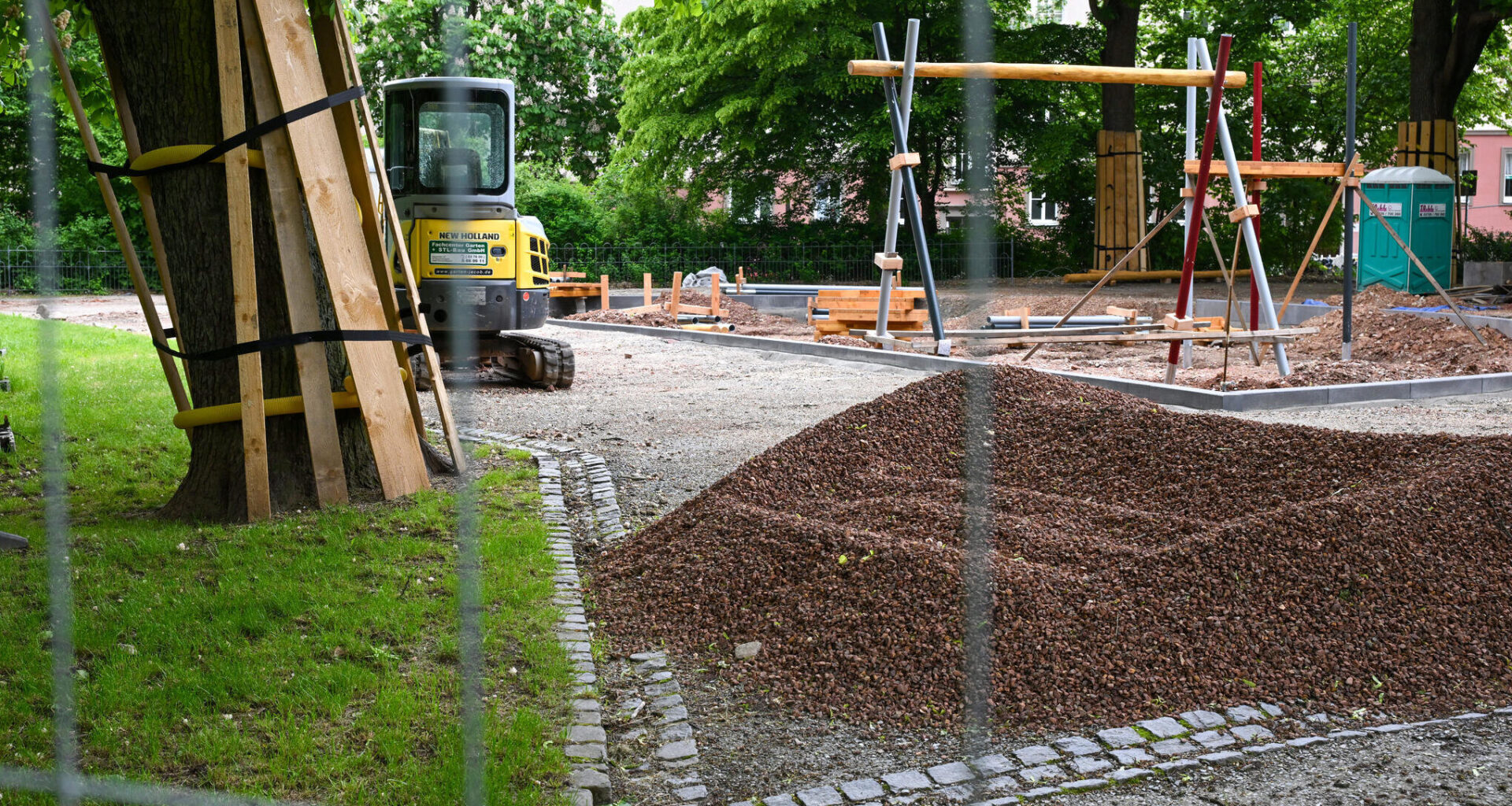 Eröffnung zum Kindertag? Bei diesem Spielplatz in Chemnitz klappt das nicht