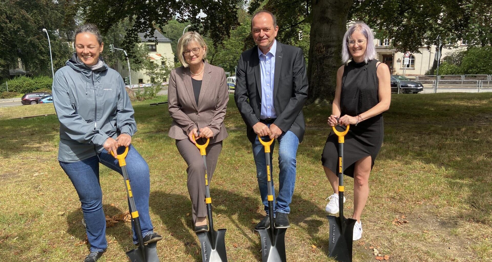Neu gestaltete Parkanlage in Limbach-Oberfrohna eröffnet