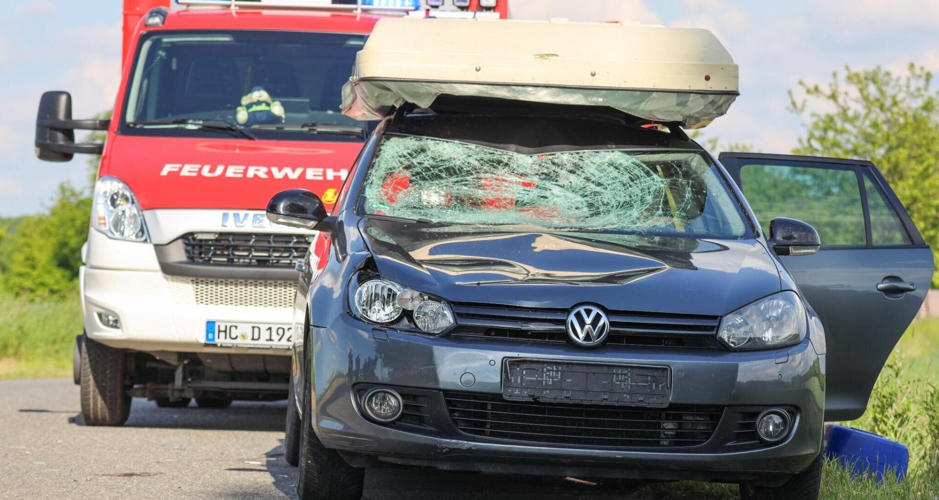 Radfahrer bei Unfall in Frankenberg schwer verletzt