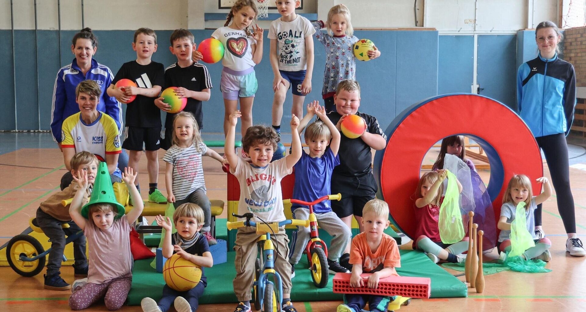 Kindersportschule Chemnitz feiert Jubiläumsfest am Kindertag