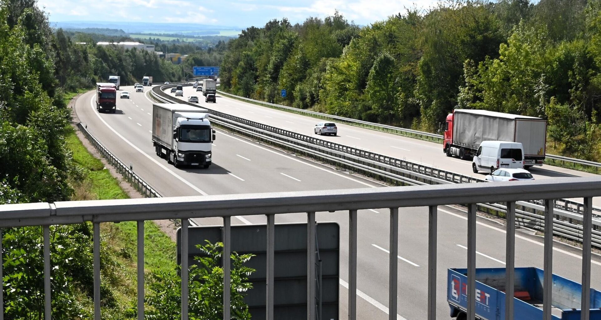 Die nächste Baustelle auf der Autobahn