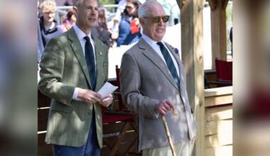 Royal Windsor Horse Show: König Charles zeigt sich mit Spazierstock