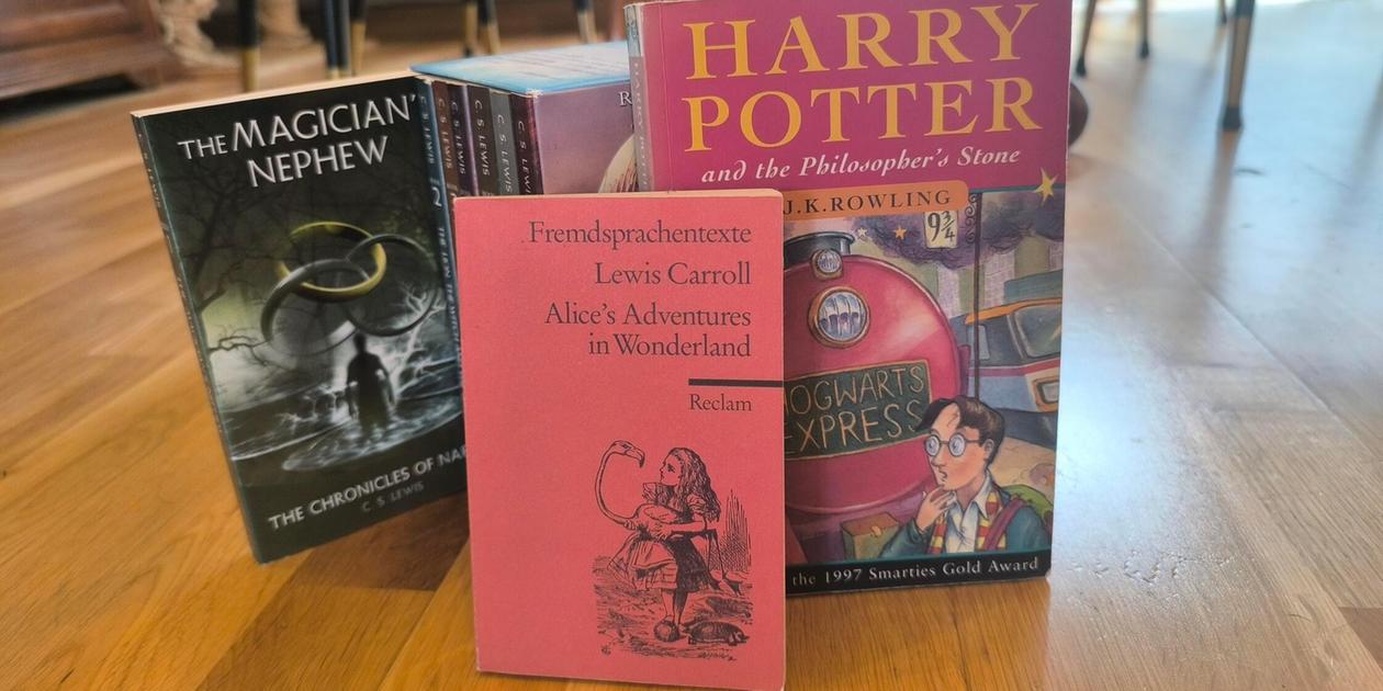 6 englische Bücher für Anfänger