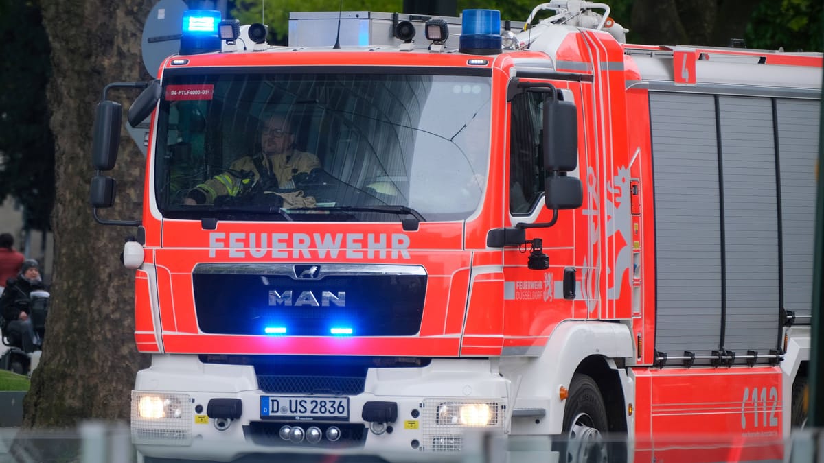 Feuer in Supermarkt in der Innenstadt – Markt evakuiert