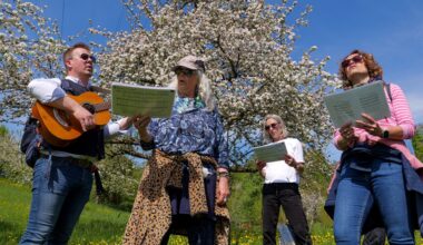 Jodeln und wandern - ein Workshop am Fuße der Alb