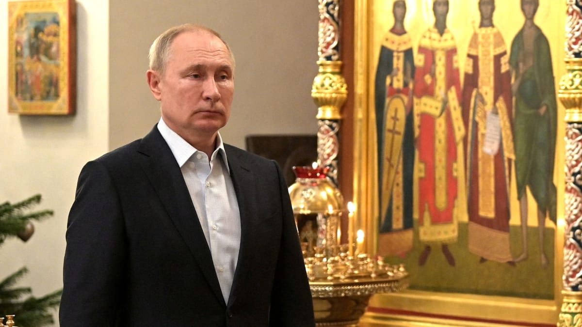 Putin öffnet die Türen zu seinem Wohnzimmer