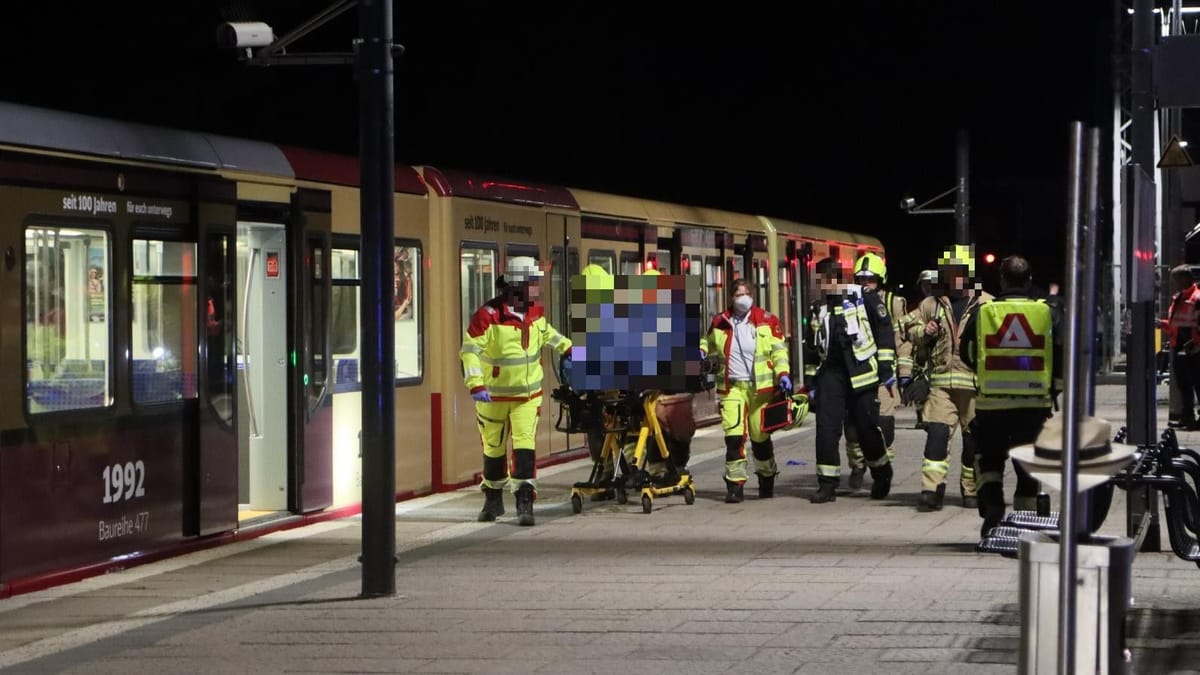 Schwerer S-Bahn-Unfall in Köpenick sorgt für Rettungseinsatz