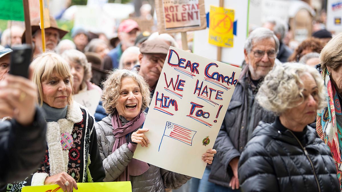 Der Tag: Viele Proteste in den USA gegen Donald Trump