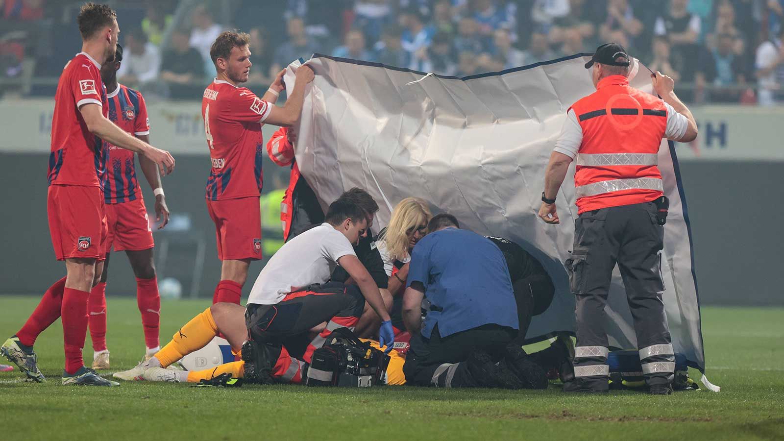 "Brecht das Spiel ab!": Schockverletzung von Kevin Müller überschattet Heidenheim vs. VfL Bochum - erste Entwarnung beim Keeper