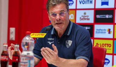 Trainer Hecking will auch bei Abstieg bleiben
