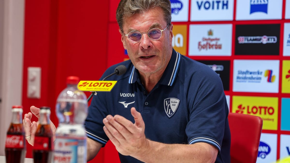 Trainer Hecking will auch bei Abstieg bleiben