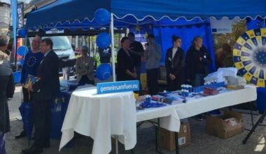 Veranstaltung am 9. Mai im Landhauspark Linz