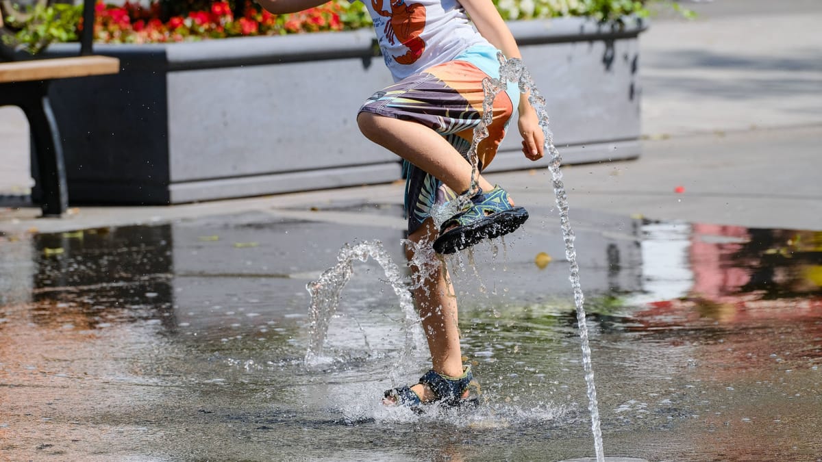 Wasserspielplätze starten in die Saison