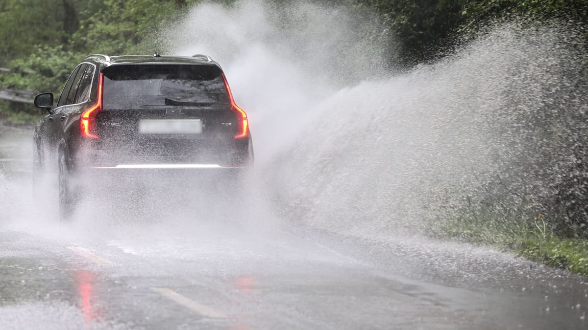 DWD warnt vor Starkregen, Sturm und Hagel