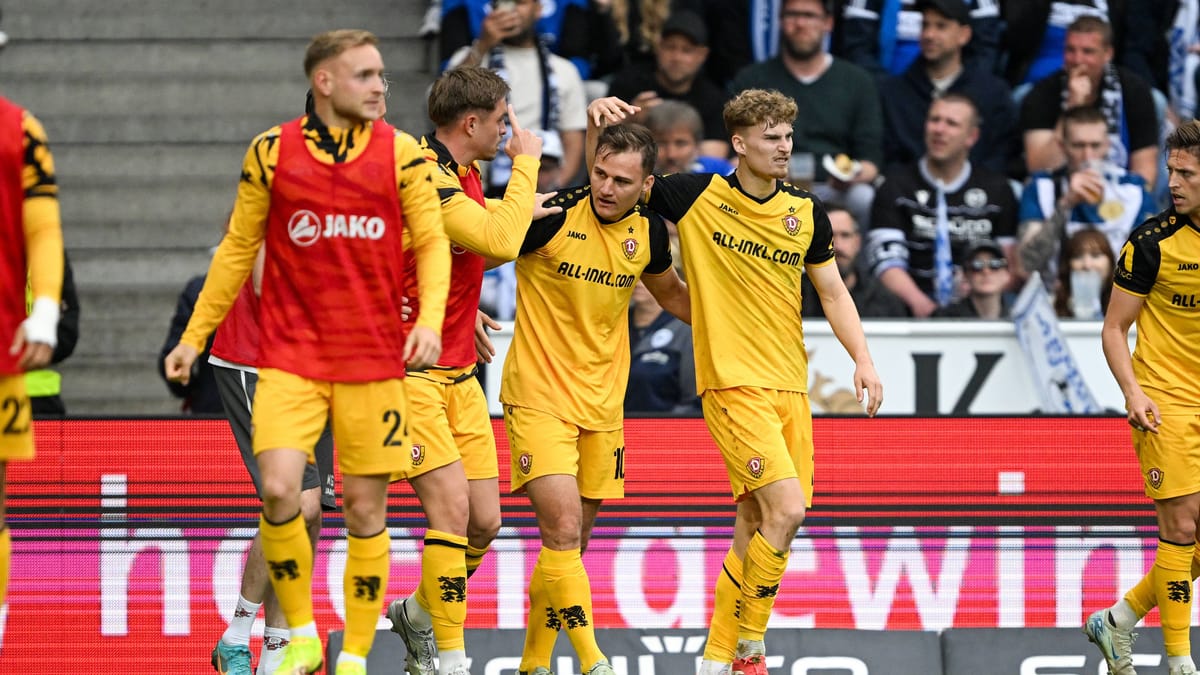 Dynamo Dresden verspielt vorzeitigen Aufstieg durch Last-Minute-Eigentor