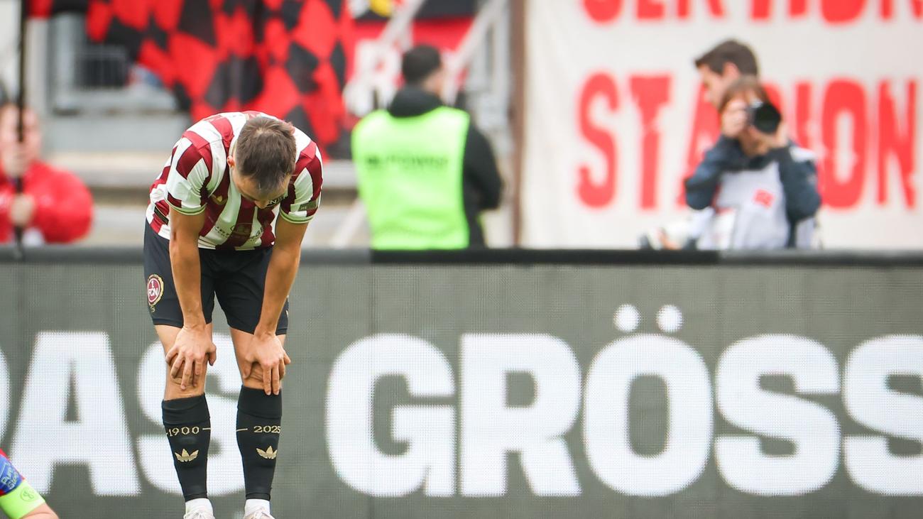 2. Fußball-Bundesliga: Nürnberger Geburtstagsparty: Kalte Dusche nach Führung