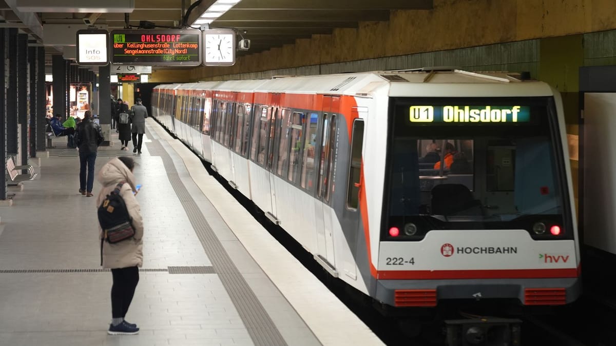 U1 zwischen Ochsenzoll und Fuhlsbüttel gesperrt – Ersatzbusse
