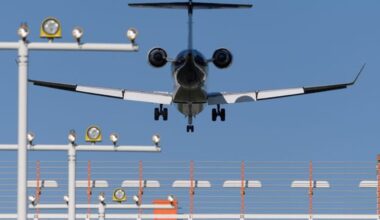 Flugzeug im Landeanflug durch Drohne gefährdet