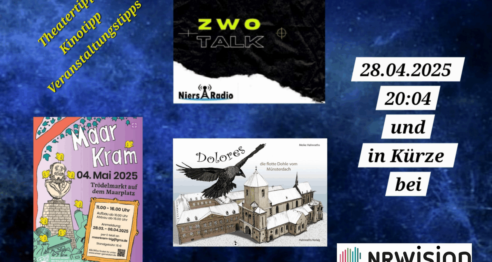 OB-Wahl 2025, MaarKram, Kinderbuch für Mönchengladbach | Zwo Talk