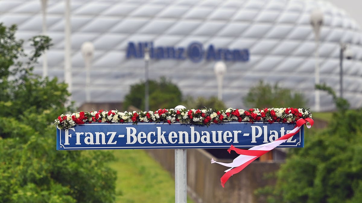 München: Franz-Beckenbauer-Platz offiziell eingeweiht