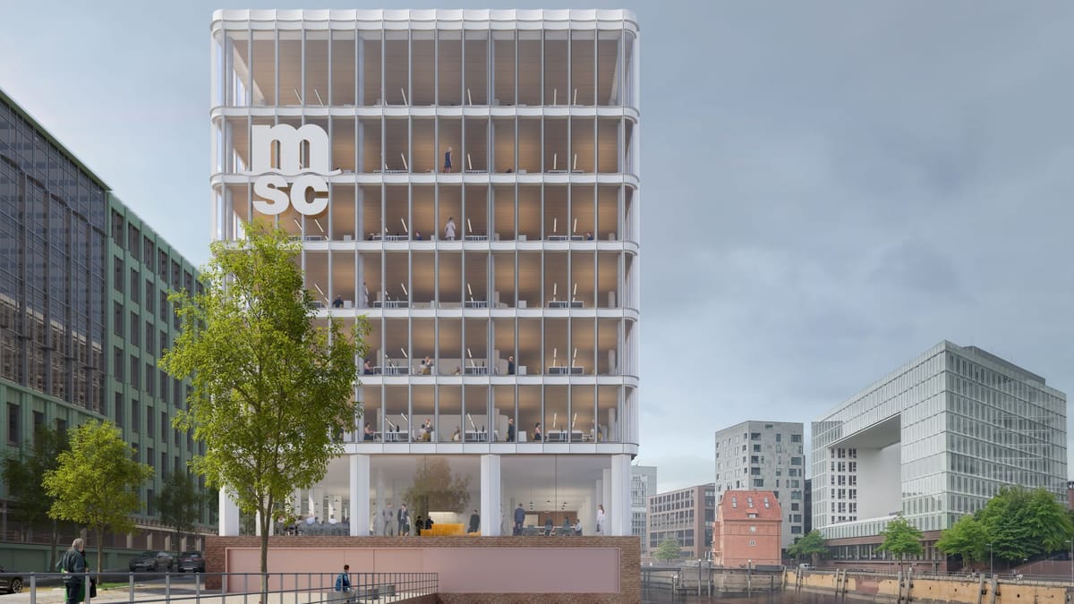 Neue MSC-Zentrale in Hafencity – Siegerentwurf präsentiert