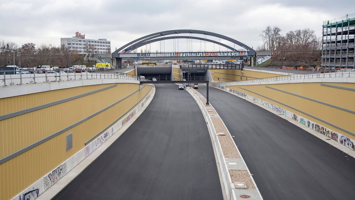 Vollsperrungen am Autobahndreieck Neukölln an drei Wochenenden