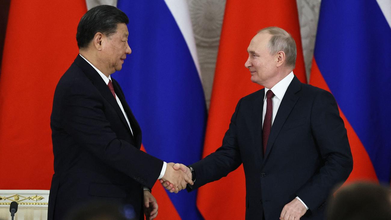 Russland und China: Wladimir Putin und Xi Jinping treffen sich in Moskau
