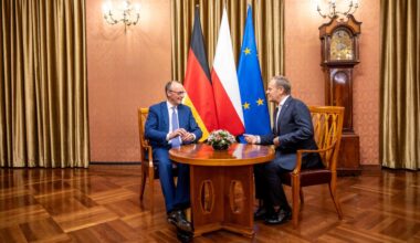 Antrittsbesuch in Polen: Donald Tusk warnt Merz vor verstärkten Grenzkontrollen
