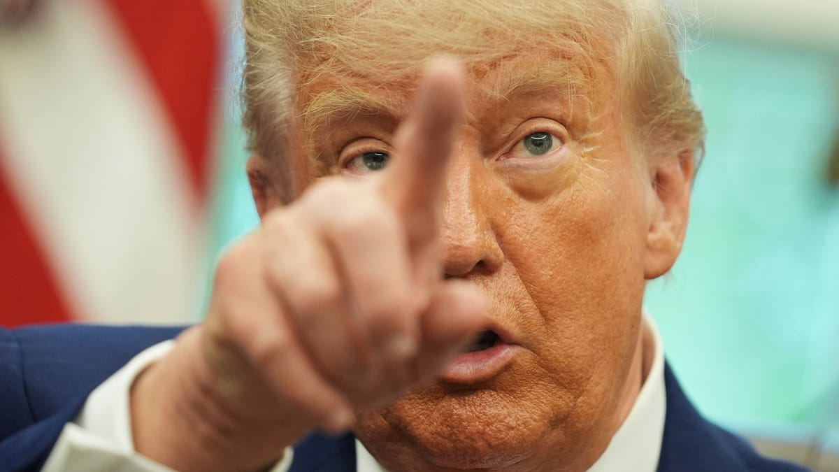 Trump stellt Forderung – und droht mit Sanktionen