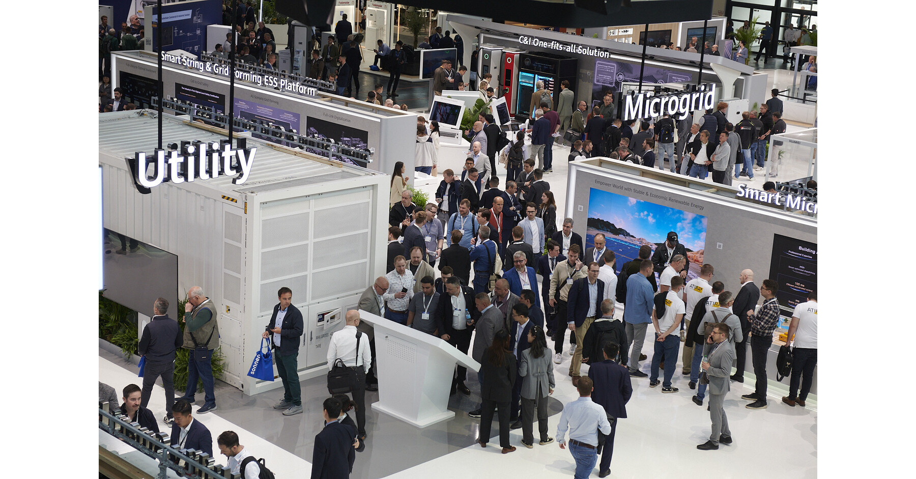 Die innovativen Lösungen von Huawei Digital Power für alle Szenarien der Netzbildung beleuchten die Intersolar Europe