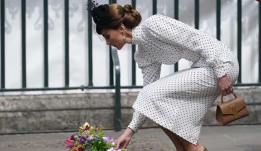 Prinzessin Kate erscheint im identischen Pünktchen-Kleid wie vor zwei Jahren: Doch es gibt Unterschiede
