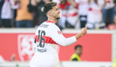 Bundesliga 33. Spieltag – Sonntag: Stuttgart gewinnt gegen Augsburg