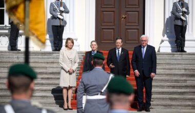 Israels Präsident Herzog in Berlin empfangen