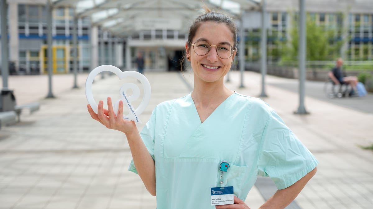 Krankenschwester am Klinikum Nürnberg ist "Pflegerin des Jahres"