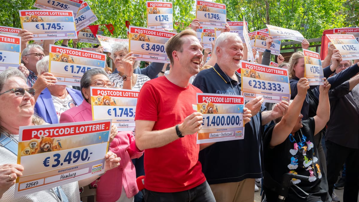 303 Nachbarn gewinnen 1,4 Millionen Euro