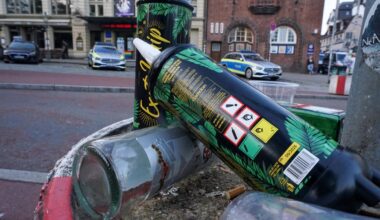 Explosionen durch Lachgasflaschen – Stadtreinigung beklagt Schäden