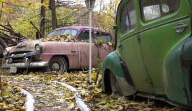 Einzigartiger Ausflug – dieser Lost Place vereint Old Timer mit Natur