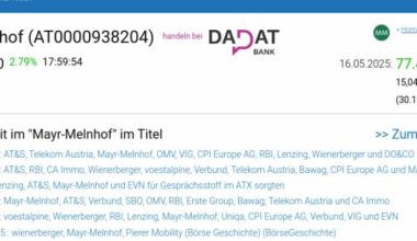 Wie Mayr-Melnhof, AT&S, CPI Europe AG, Lenzing, RBI und Verbund für Gesprächsstoff im ATX sorgten
