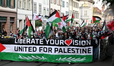 Eurovision Song Contest: Hunderte protestieren bei Anti-Israel-Demos bei ESC-Finale