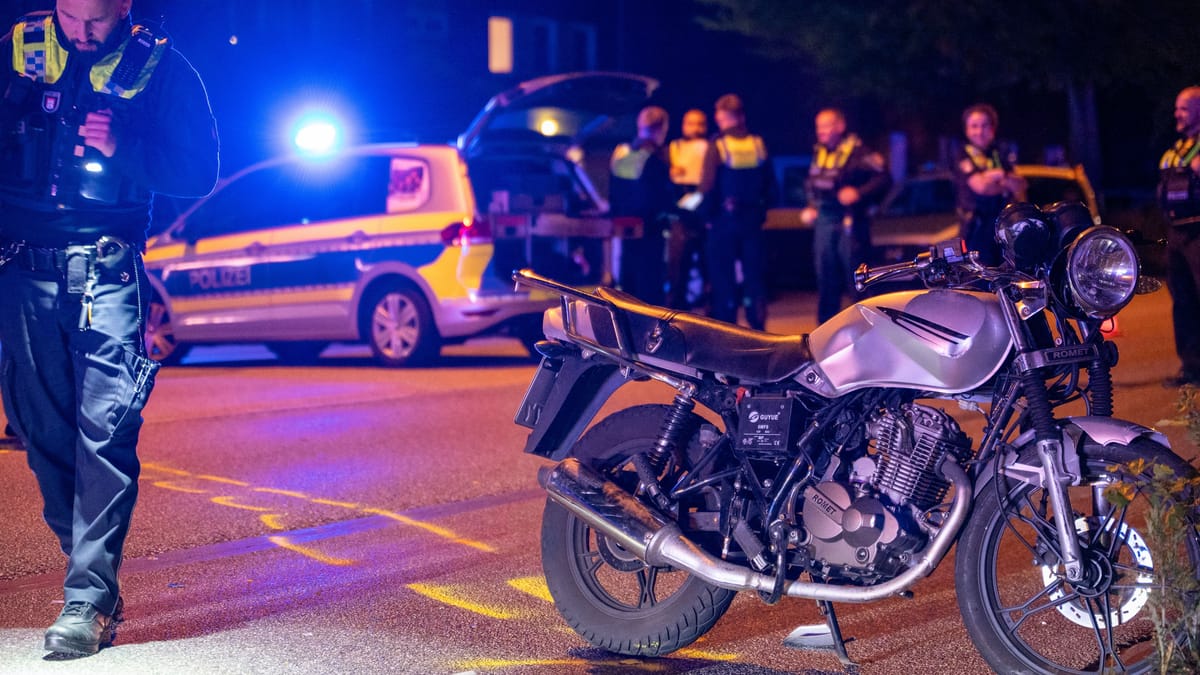 Schwerer Unfall in Billstedt – aber wer fuhr das Motorrad?