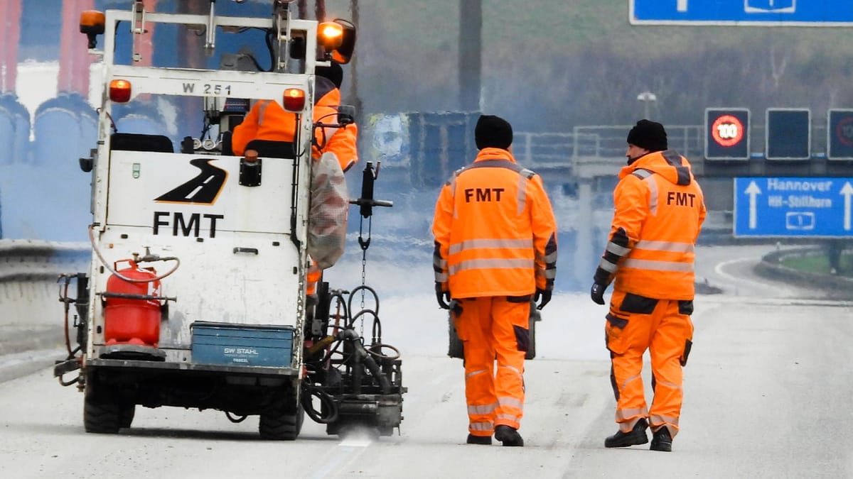 Fahrbahn wird saniert – Staugefahr bis Anfang Juni