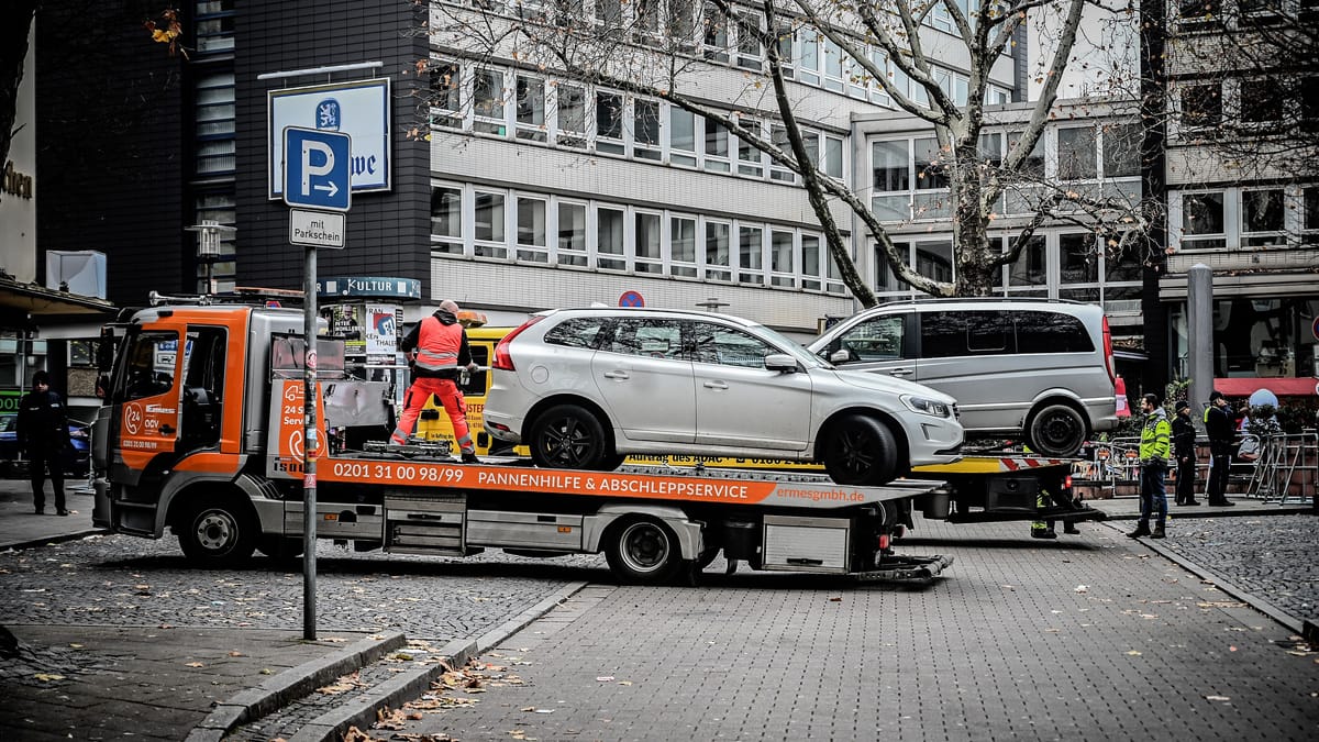 So viele Autos werden täglich in Essen abgeschleppt